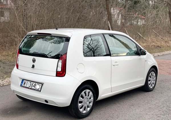 Skoda Citigo cena 20900 przebieg: 256300, rok produkcji 2019 z Józefów małe 172